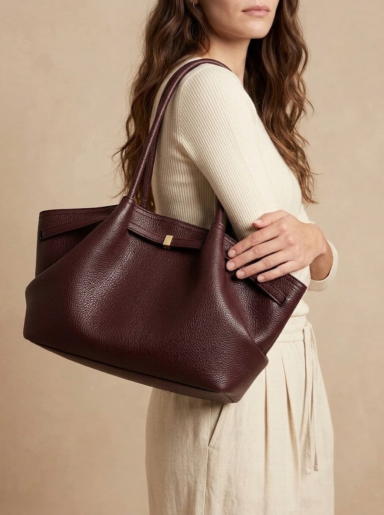 Chiara · Borsa a Spalla in Ecopelle Martellata