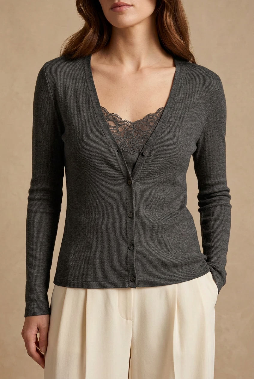 Merletto – Grigio scuro