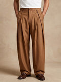Pantalone Sartoriale a Vita Alta con Pinces